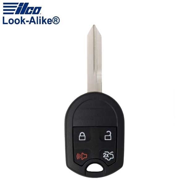 Ilco LAL RHK-FORD-4B2 FORD 4 BUTTON REMOTE HEAD KEY ILCO-AX00010810 - main